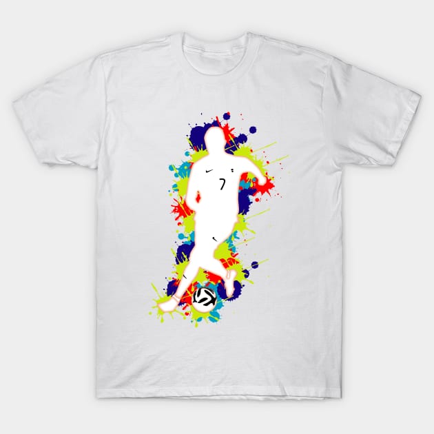 CR7 Cristiano Ronald shadow T-Shirt by myouynis